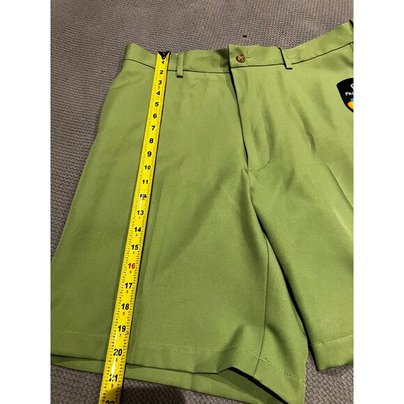 Pro Tour Men's Comfort Shorts 36 Green Cool Play Golf New UPF MSRP $55 Wicking - Picture 5 of 7